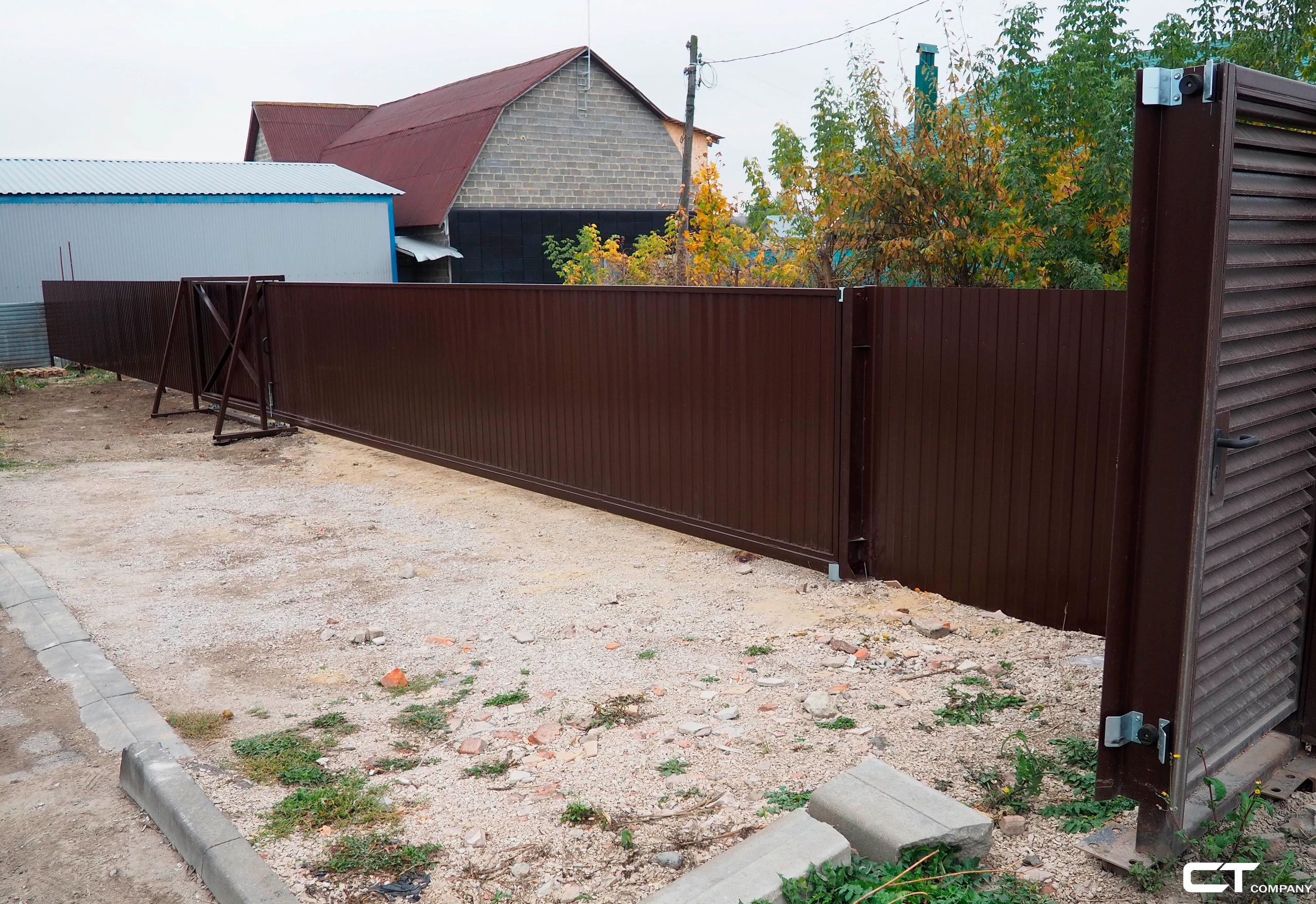 Откатные ворота