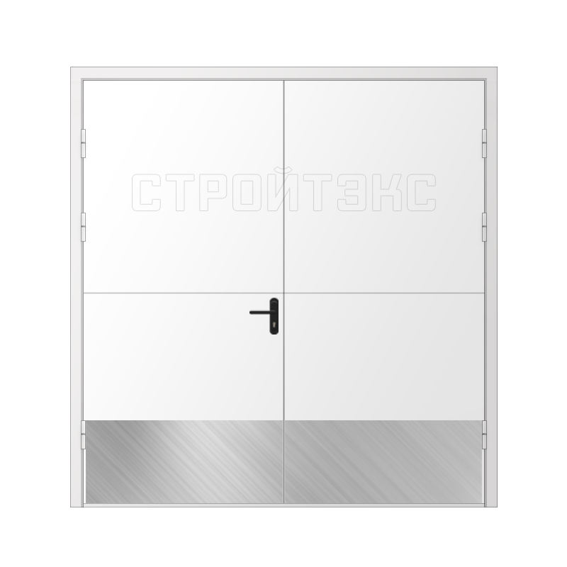 ВПМ EI-60 Ворота противопожарные металлические с накладкой