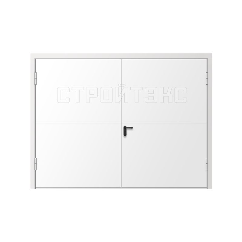 Металлические гаражные ворота 