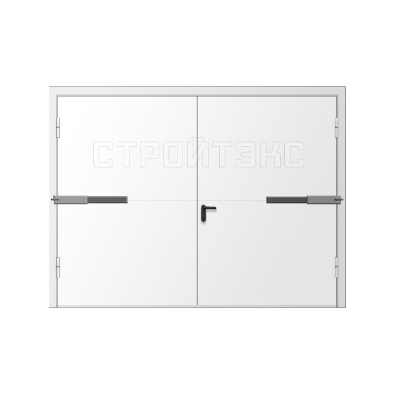 Металлические автоматические гаражные ворота 