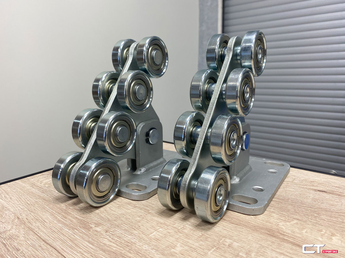 Система роликов и направляющих для балки х/к 70х60х3,5 L=6000 мм ALUTECH