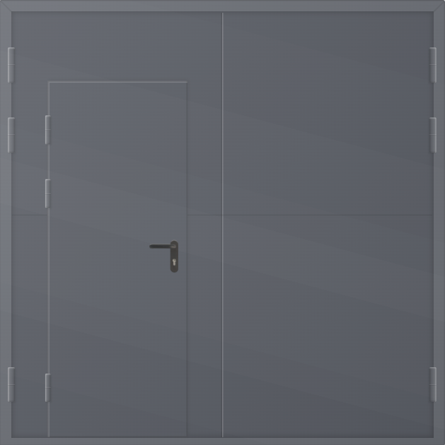 ВР-к Ворота металлические с калиткой